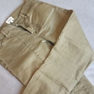 5 for 15! Seed Heritage Olive Green Skinny Jeans